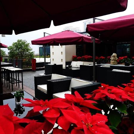 Ssaw Boutique Hotel Hangzhou Xiaoshan City Center Exterior foto